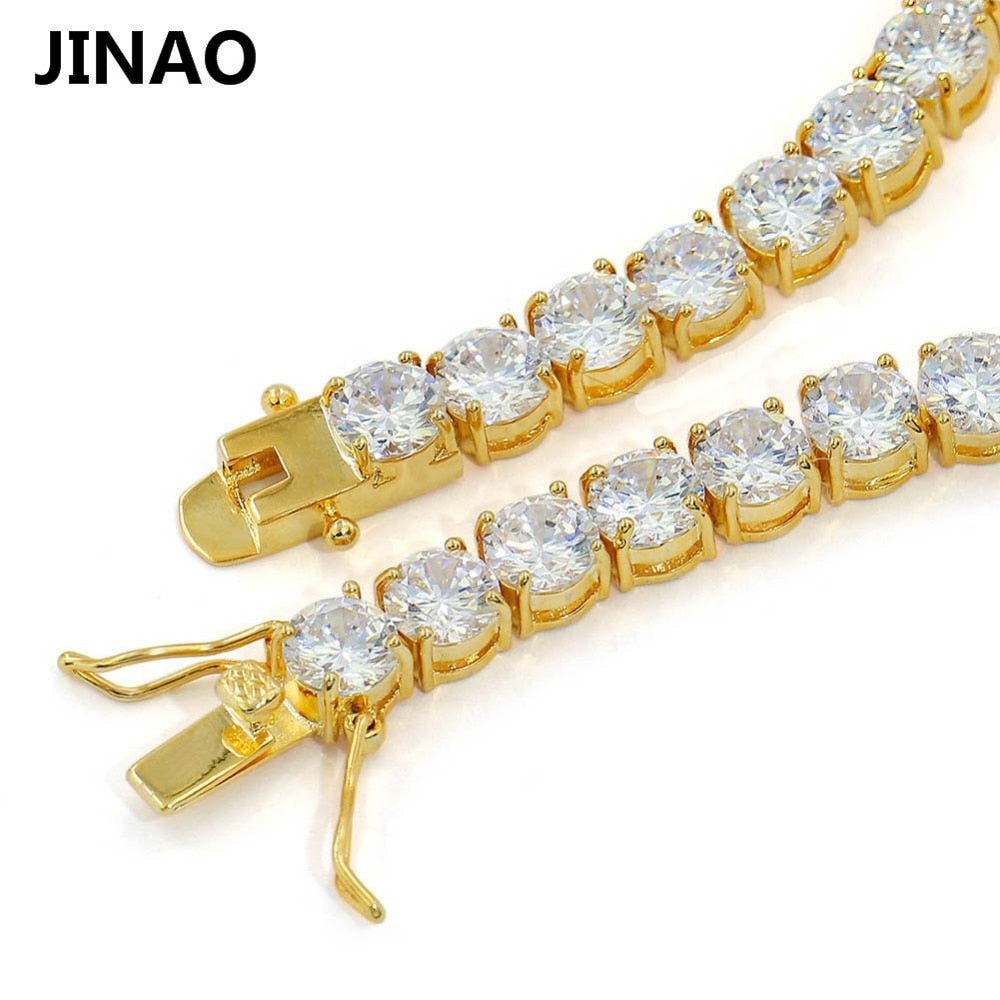 6MM TENNIS BRACELET AAA CZ by JINAO