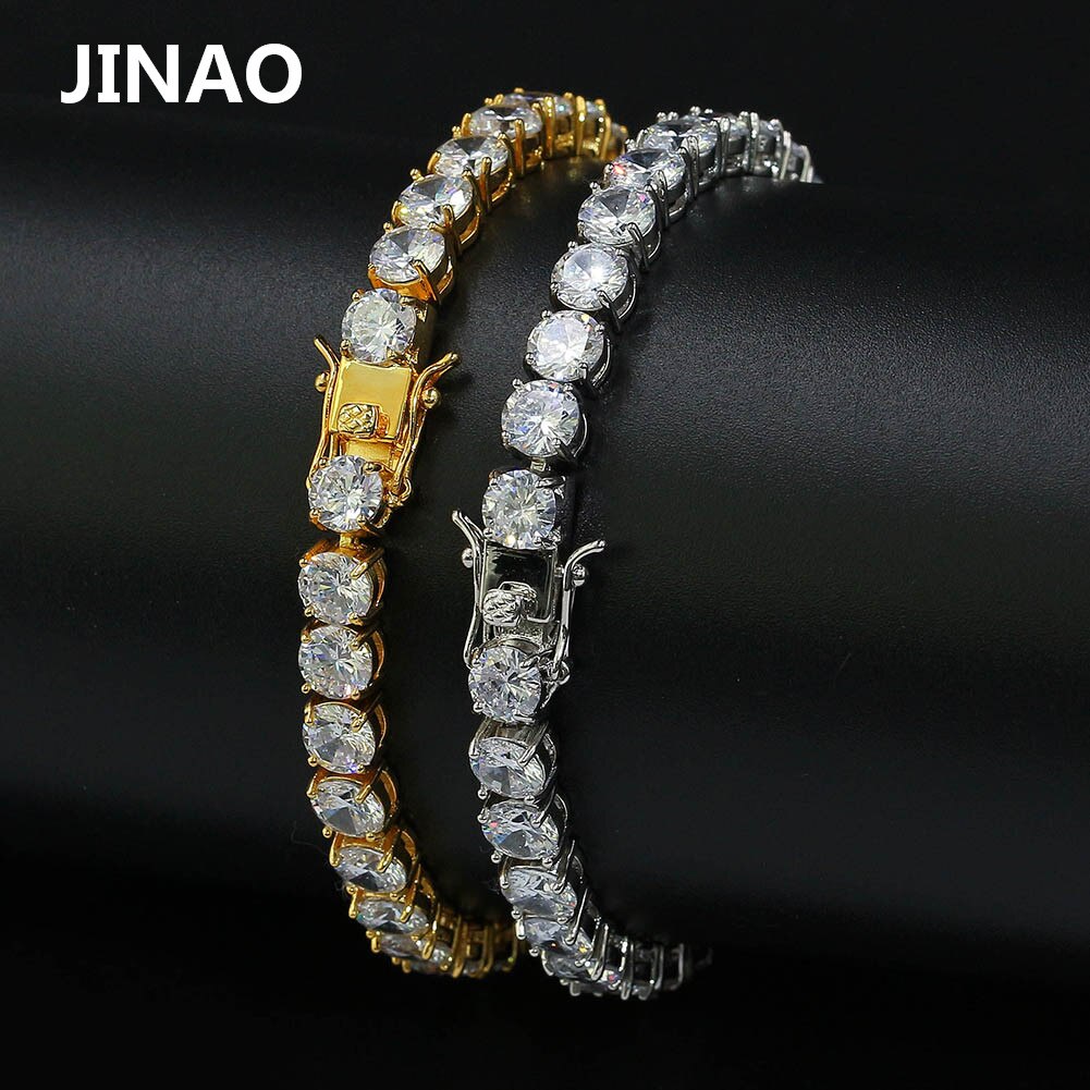 6MM TENNIS BRACELET AAA CZ by JINAO