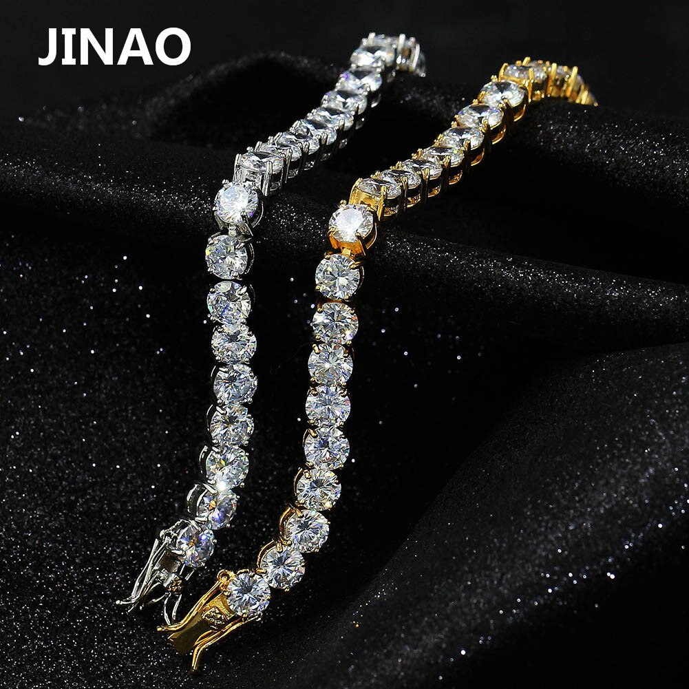 6MM TENNIS BRACELET AAA CZ by JINAO
