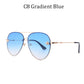 Luxury Designer Rimless Sunglasses Year Round Fashion