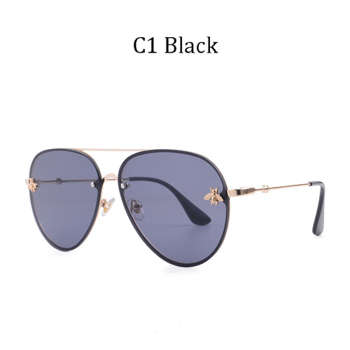 Luxury Designer Rimless Sunglasses Year Round Fashion