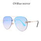 Luxury Designer Rimless Sunglasses Year Round Fashion