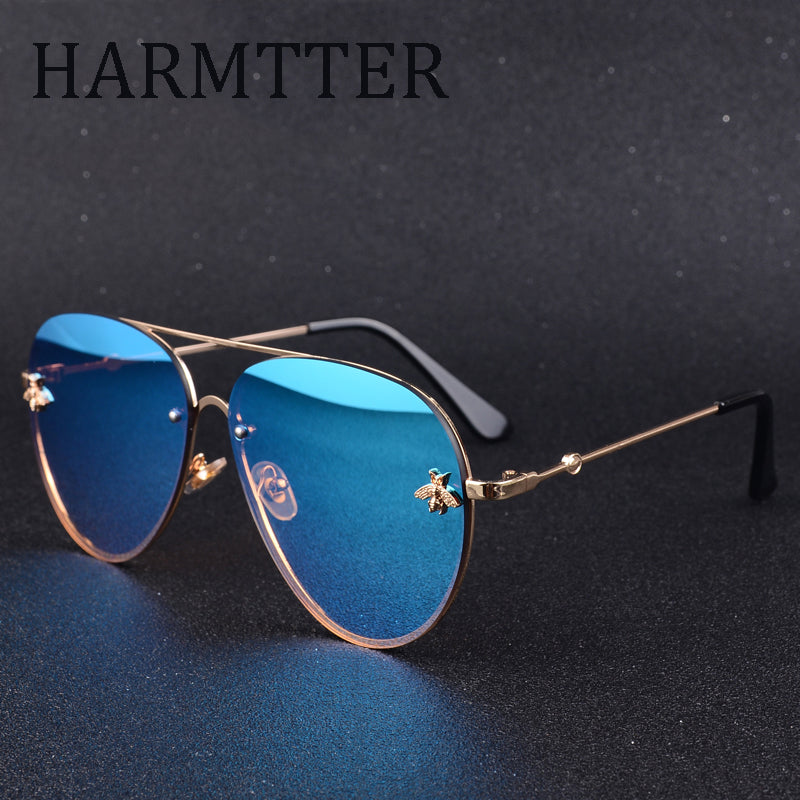Luxury Designer Rimless Sunglasses Year Round Fashion
