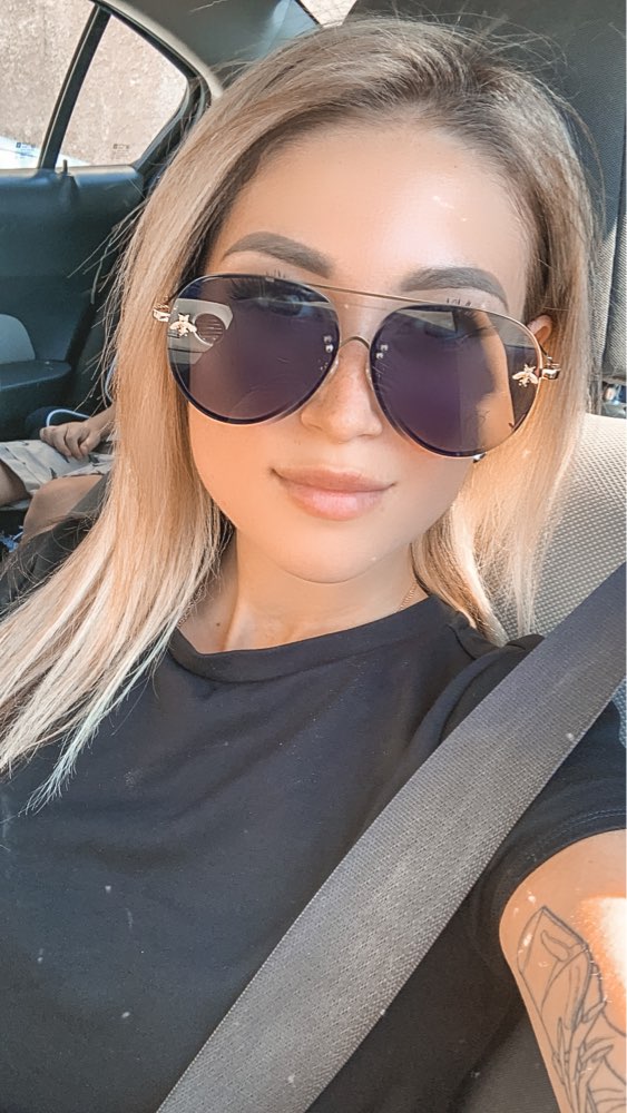 Luxury Designer Rimless Sunglasses Year Round Fashion