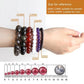 Natural Black Obsidian Matte PiXiu Beaded Charm Bracelet Brave Troops
