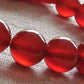 Natural Red Agate 10MM 14MM Round Beads Bracelet For Women Lucky Brave