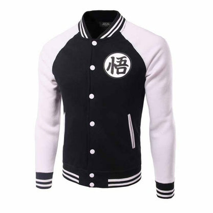 New Japanese Anime Varsity Jacket Autumn Casual Sweatshirt Hoodie Coat