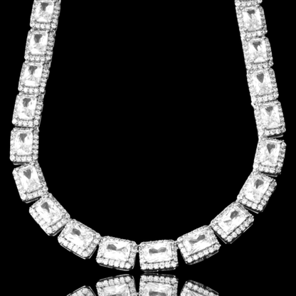 6MM SQUARE TENNIS CHAIN AAA CZ