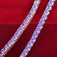 4MM/5MM TENNIS CHAIN AA CZ by AOKAISHEN