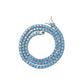 4MM TENNIS CHAIN Rich Aqua Blue COPPER