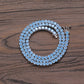 4MM TENNIS CHAIN Rich Aqua Blue COPPER