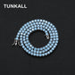 4MM TENNIS CHAIN Rich Aqua Blue COPPER