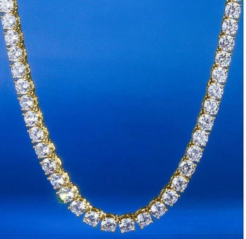 4MM TENNIS CHAIN AAA CZ by ROCK