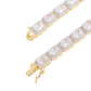 6MM SQUARE TENNIS CHAIN .. SHOWY